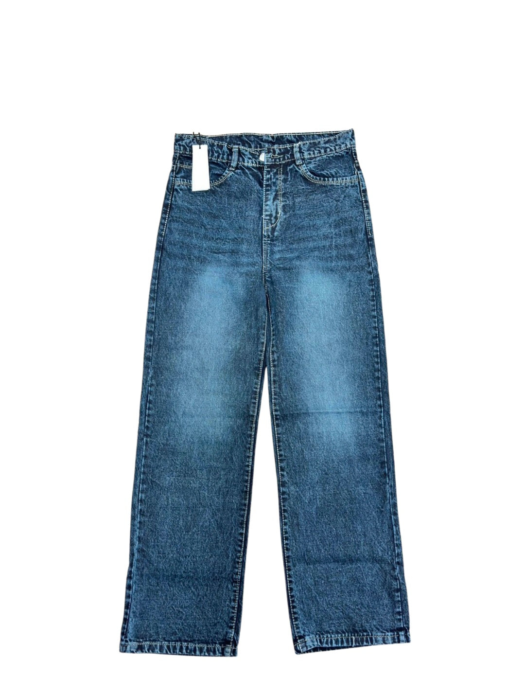 Blue Straight Fit Denim Jeans for Boys