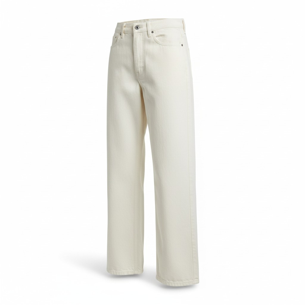 Off-White Straight Fit Denim Jeans