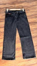 Charcoal Grey Straight Fit Denim Jeans