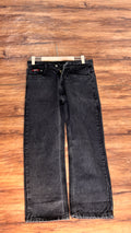 Charcoal Grey Straight Fit Jeans for Boys | Classic Denim