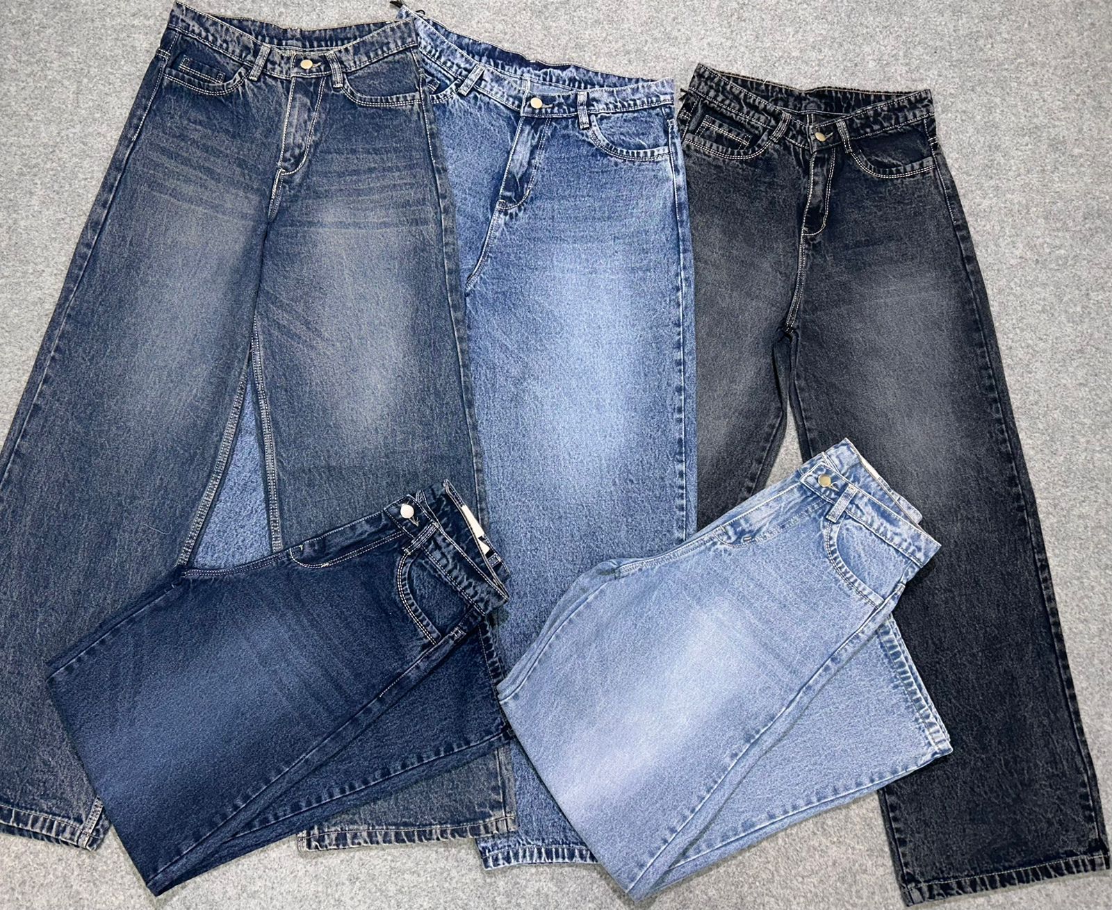 Unisex Baggy Denim Jeans – Relaxed Fit | Premium Denim