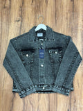 Grey Washed Denim Jacket