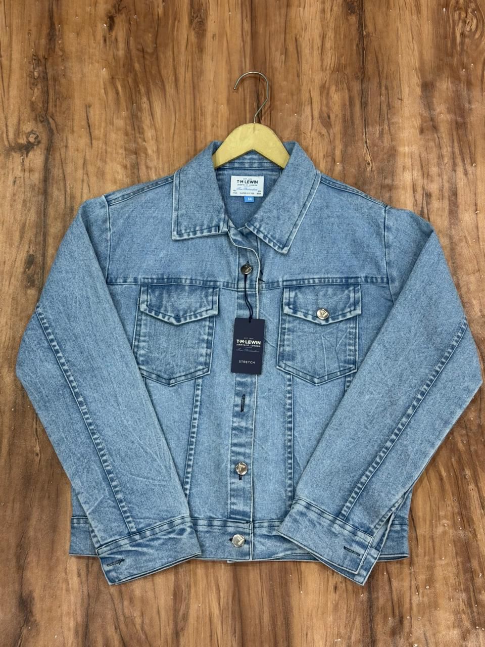 Ice Blue Denim Jacket