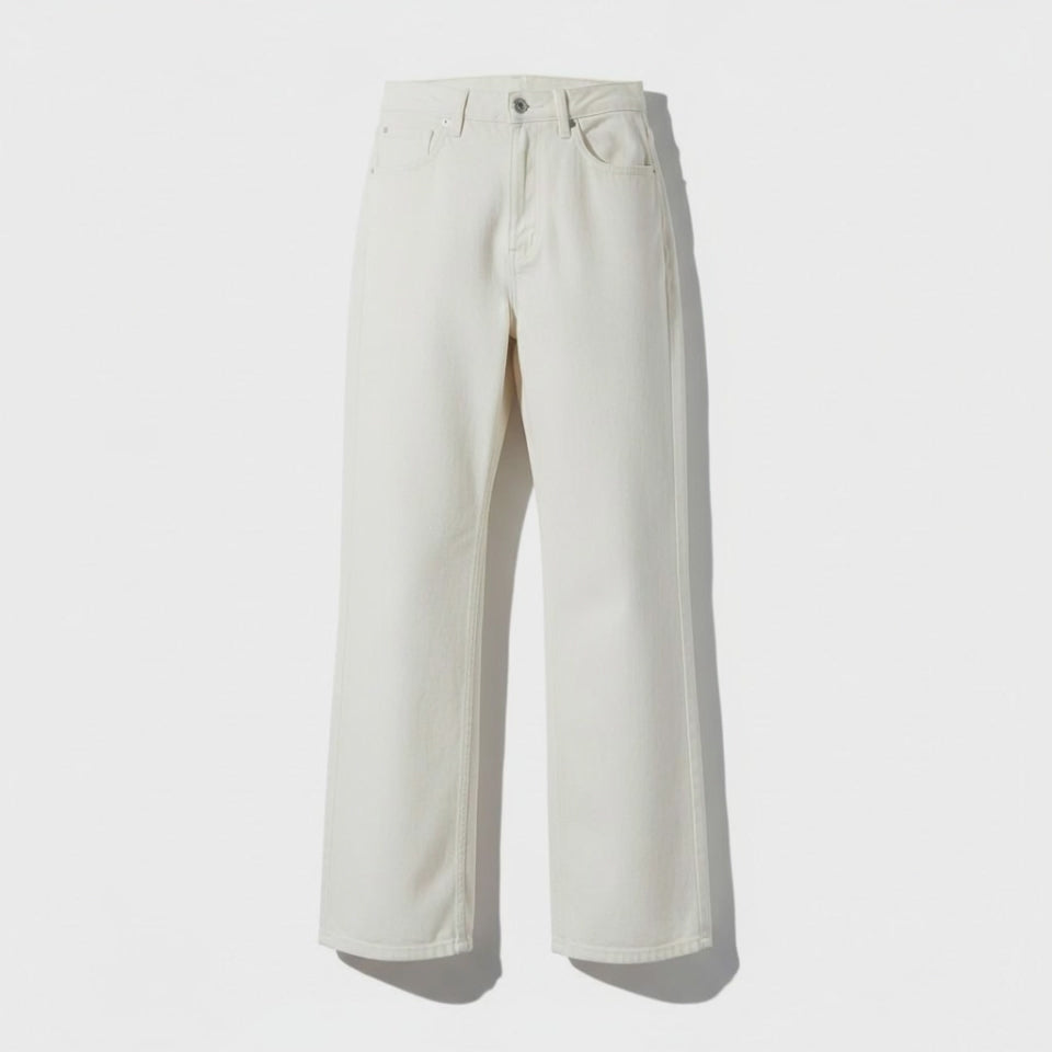Off-White Straight Fit Denim Jeans
